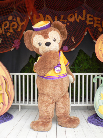 ハロウィーンのダッフィー