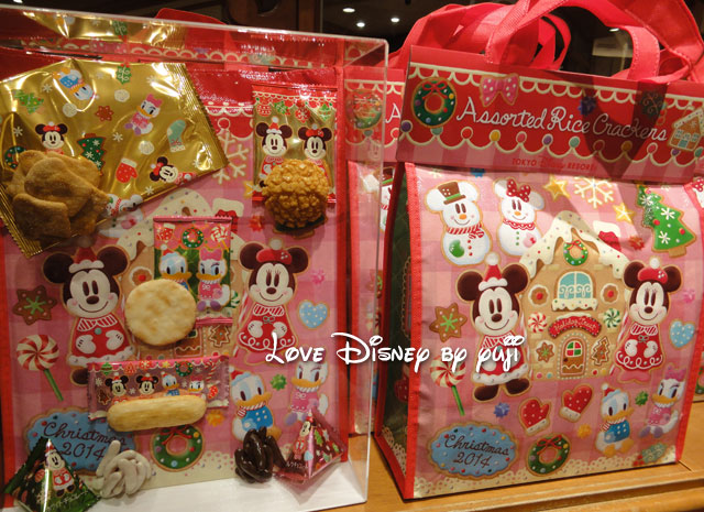 東京ディズニーリゾート・クリスマス・お菓子・アソーテッド・ライスクラッカー