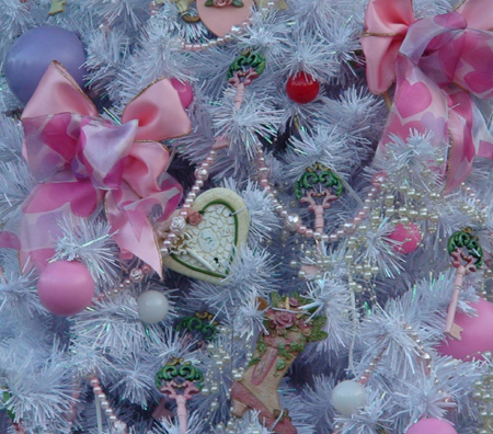 ミニーの家のクリスマスツリー（アップ）