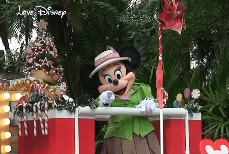 Mickey's Jingle Jungle Parade、ミニー、１
