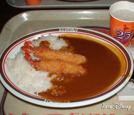 エビフライカレー