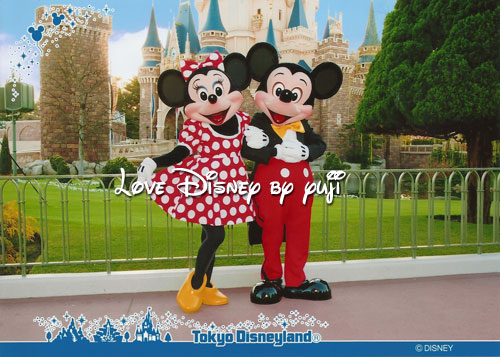 2011年1月、フォトファン、東京ディズニーランド、ミッキー、ミニー