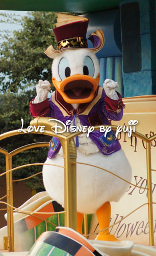 3rdからのドナルド画像 ディズニー ハロウィーンストリート ウェルカム トゥ スプーキーヴィル Love Disney