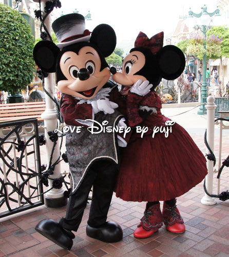 香港パーク グリーティング画像 ミッキー ミニー編 Love Disney 香港パーク グリーティング画像 ミッキー ミニー編 Love Disney
