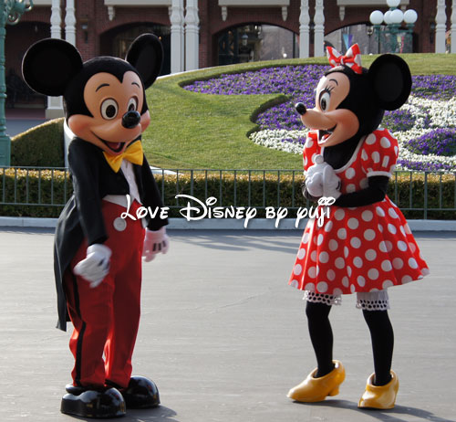 ミッキー＆ミニーキス画像！開演前グリーティング | Love Disney