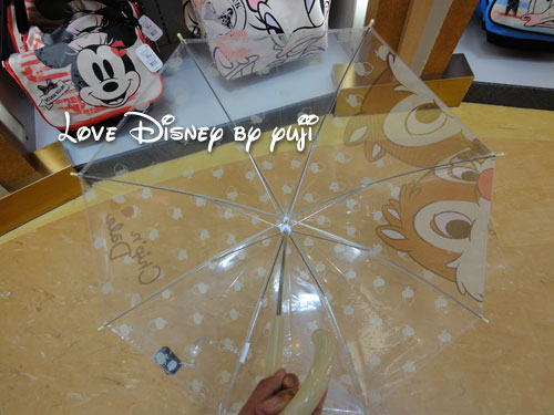 新発売グッズ キャラのビニール傘 ディズニーストア Love Disney