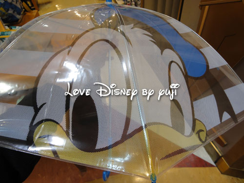 新発売グッズ キャラのビニール傘 ディズニーストア Love Disney