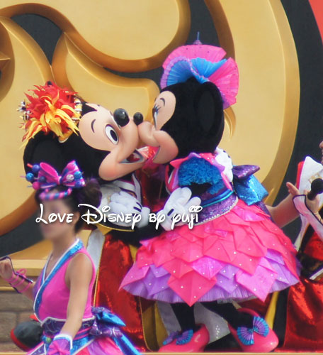 ミッキー ミニーのキス画像 爽涼鼓舞the Enbu Love Disney