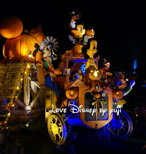 東京ディズニーランド・ハロウィーン2013・夜景、５