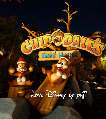 東京ディズニーランド・トゥーンタウン・クリスマスイルミネーション、３
