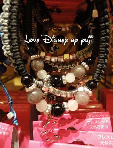 キャラクターの天然石ブレスレット 東京ディズニーリゾートグッズ Love Disney