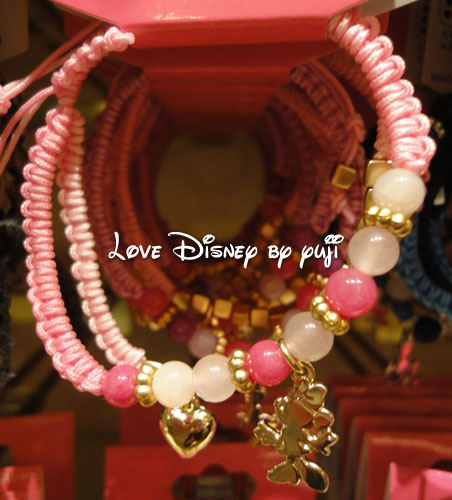 キャラクターの天然石ブレスレット 東京ディズニーリゾートグッズ Love Disney