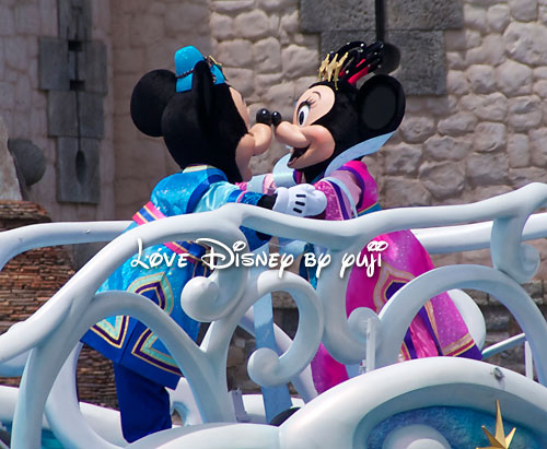 七夕グリーティング・東京ディズニーシー・ミッキー＆ミニーキス画像