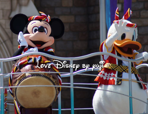 ミッキー ドナルド ペア画像 おんどこどん ディズニー夏祭り Love Disney