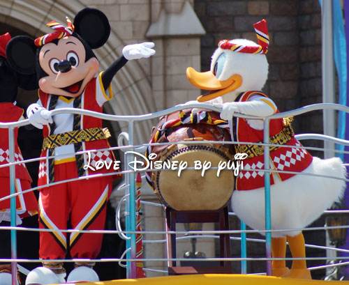ミッキー ドナルド ペア画像 おんどこどん ディズニー夏祭り Love Disney