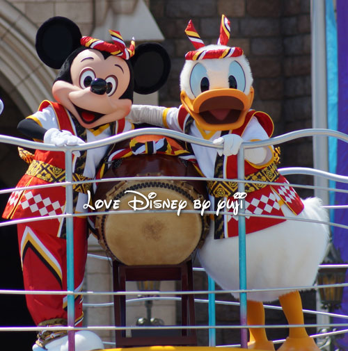 ミッキー ドナルド ペア画像 おんどこどん ディズニー夏祭り Love Disney