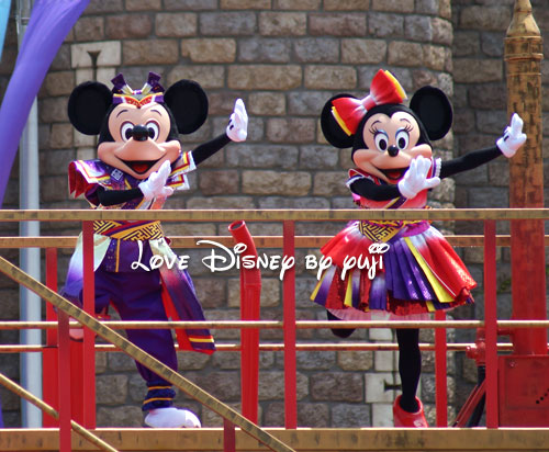 ミッキー ミニーのペアダンス 雅涼群舞 がりょうぐんぶ Love Disney