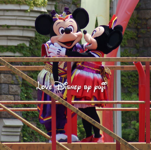ミッキー ミニーキス画像 雅涼群舞 がりょうぐんぶ Love Disney