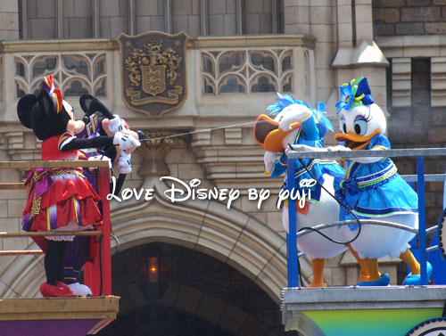 東京ディズニーランド・雅涼群舞・ミッキー・ドナルド