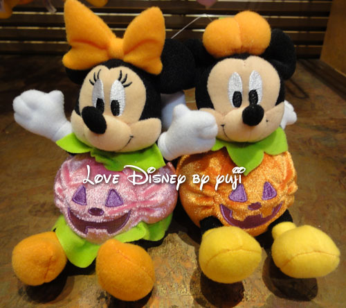 ディズニーハロウィーン2014・グッズ・東京ディズニーリゾート・ぬいぐるみバッチ・ミッキー