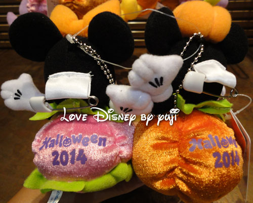 ディズニーハロウィーン2014・グッズ・東京ディズニーリゾート・ぬいぐるみバッチ・ミニー