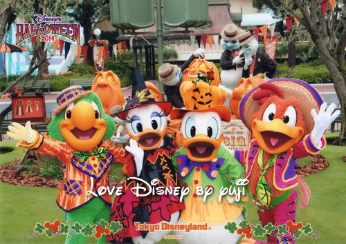 ランド 10月のフォトファン画像 ディズニーハロウィーン14 Love Disney