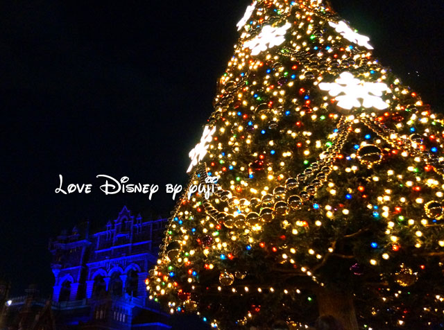 クリスマス・ウィッシュ2014・夜景・東京ディズニーシー・タワー・オブ・テラー