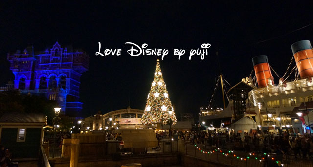 東京ディズニーシー夜景画像 クリスマス ウィッシュ14 Love Disney