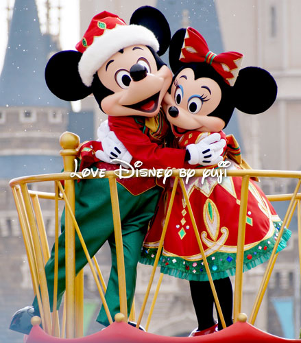 ミッキー ミニーキス画像紹介 ディズニー サンタヴィレッジ パレード Love Disney