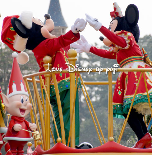 ディズニー・サンタヴィレッジ・パレード・クリスマス・TDL