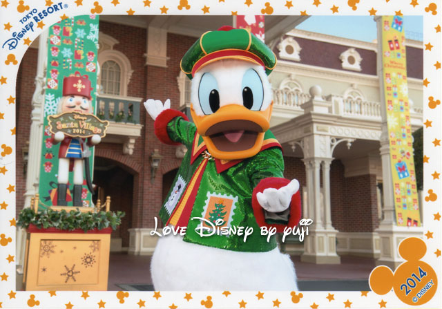 12月のスペシャルフォト、東京ディズニーランド、ドナルド