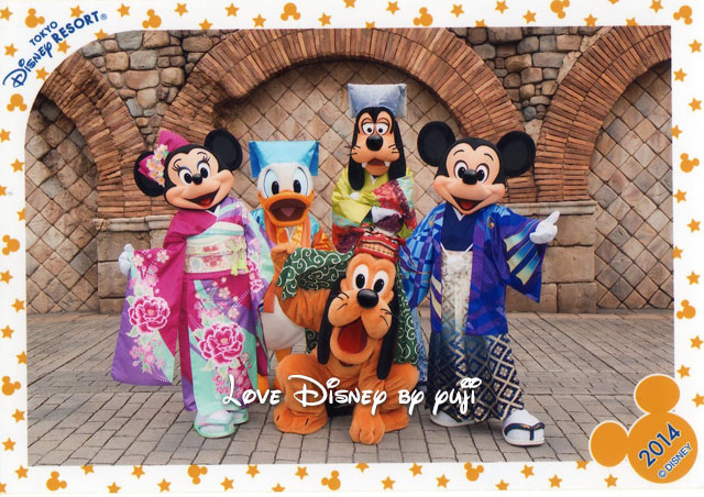 シーの正月スペシャルフォト10種類公開 15年ニューイヤーグッズ Love Disney