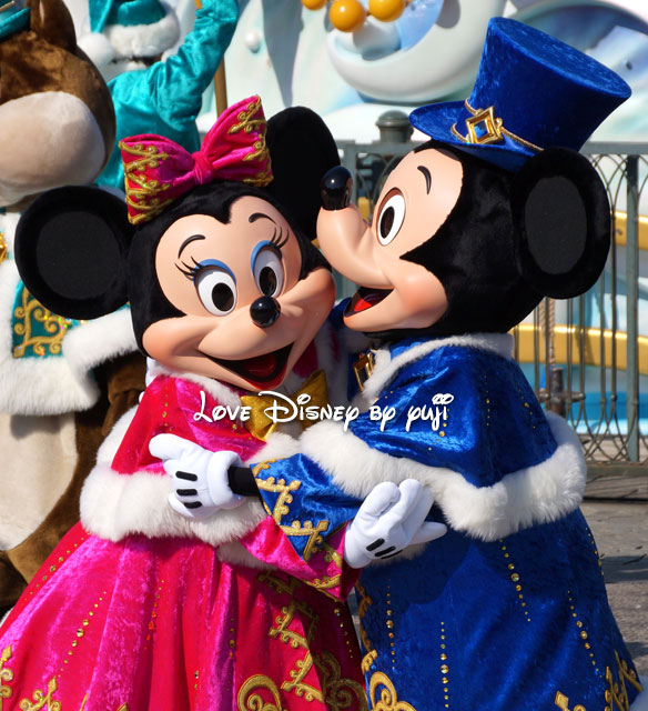 カラフルホリデーグリーティング全員集合写真 立ち見最前列から撮影 Love Disney