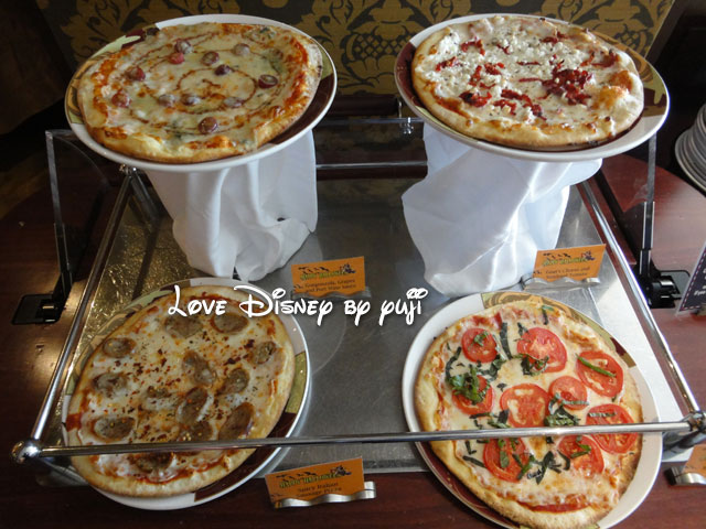 ディズニークルーズ、ドリーム号、パロ、ブランチの料理画像
