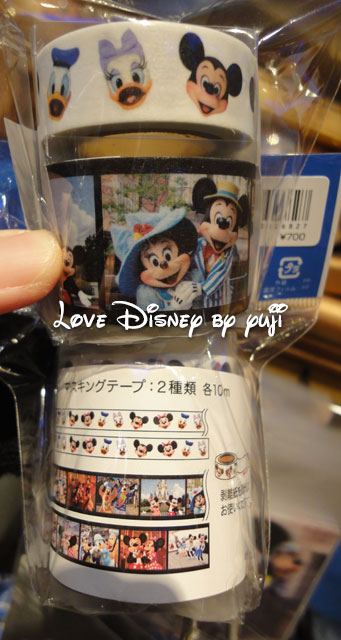 東京ディズニーリゾート・グッズ、マスキングテープ