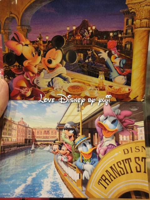 東京ディズニーシーのポストカード（２種類）
