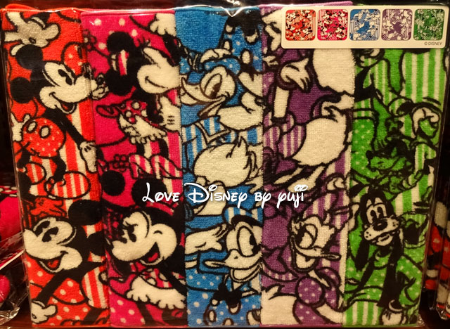 3 15から発売のグッズ キャラクタータオル 紹介 東京ディズニーリゾート Love Disney