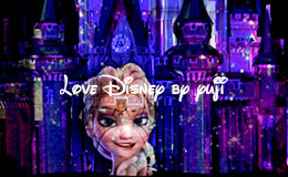 特別観賞エリアから見た「ワンス・アポン・ア・タイム」アナと雪の女王シーン