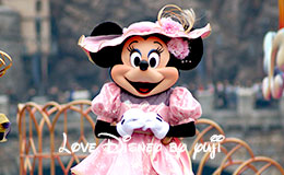 ミニー全身の１ショット画像紹介！「ファッショナブル・イースター」