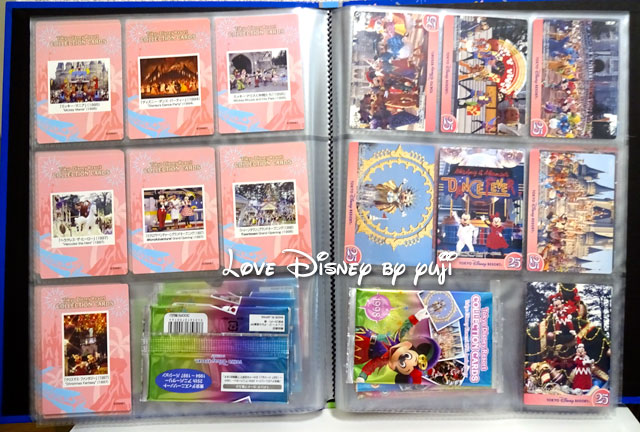 東京ディズニーリゾート25周年のコレクションカードファイル