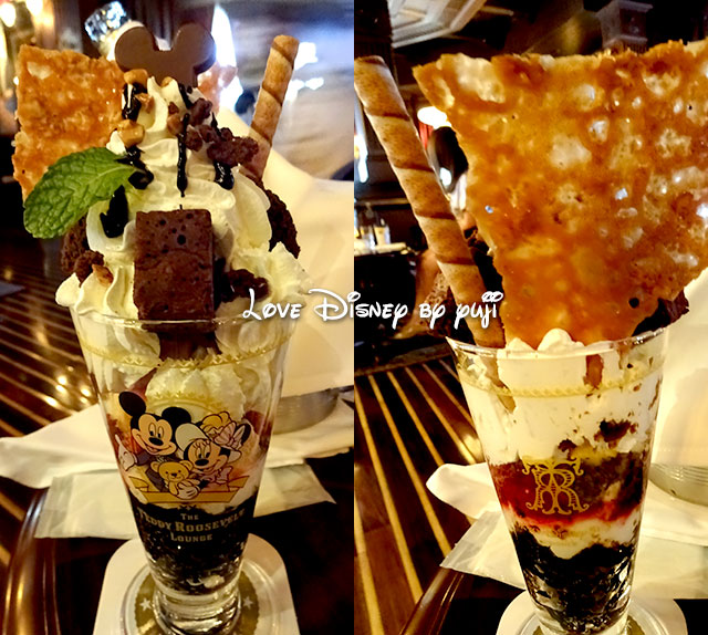 季節のパフェ チョコレートパフェ テディ ルーズヴェルト ラウンジ Love Disney