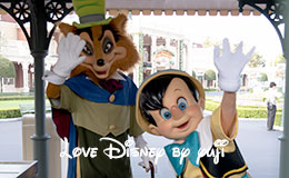 開園前のキャラクターグリーティング（ご挨拶）！