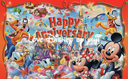 アニバーサリー専用「ディズニースナップフォト」紹介！