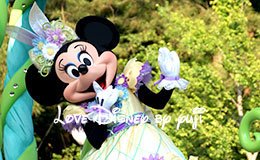 3rdのミニーフロート停止位置のアウト側から撮影！ヒッピティ・ホッピティ・スプリングタイム2015