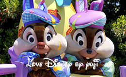 チップ＆デールのフロート停止位置から撮影！ヒッピティ・ホッピティ・スプリングタイム2015