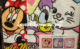 ディズニーキャラクターのミニタオル22種類紹介！