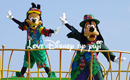 グーフィー＆マックスのペアショット紹介！ファッショナブル・イースター2015