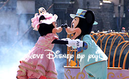 ミッキー＆ミニー全身画像＆キスシーン画像！ファッショナブル・イースター