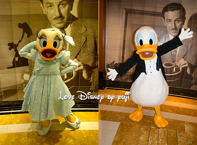 フォーマル衣装のドナルド＆デイジー画像！ディズニークルーズ旅行記 | Love Disney