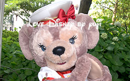 ダッフィーとシェリーメイの「ディズニースナップフォト」情報！